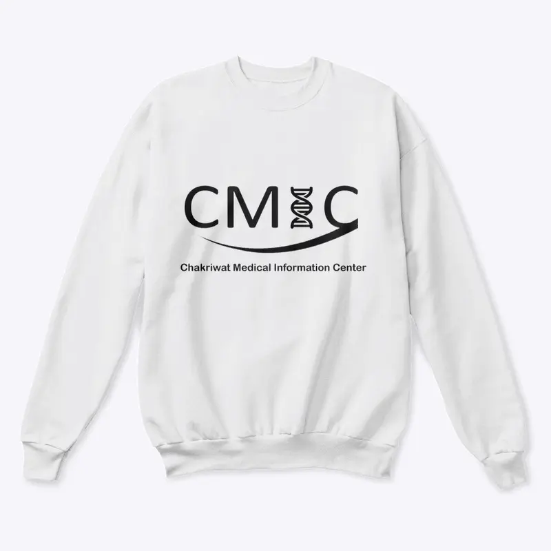 CMIC Unisex Black Logo Sweatshirt