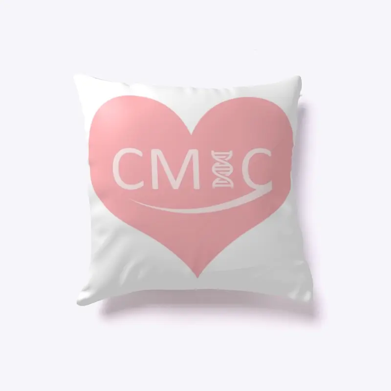 "Pink" CMIC Heart Pillow