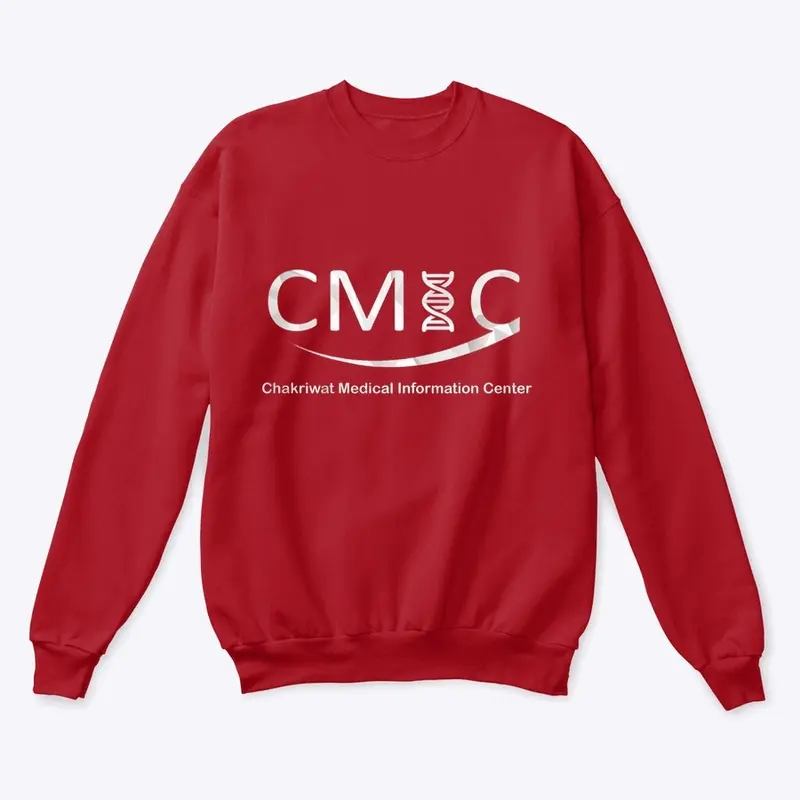 CMIC Unisex Silver Logo Sweatshirt