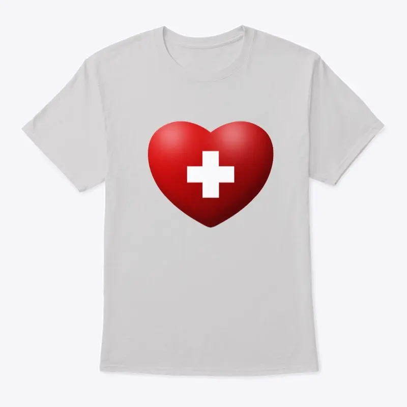 CMIC Unisex Pumping Heart Tee